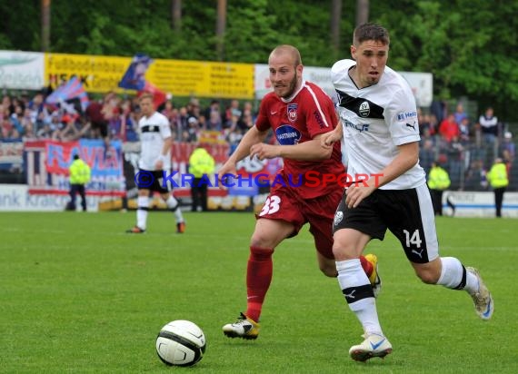 Fußball 3.Bundesliga 38. Spieltag SV Sandhausen gegen 1.Fc Heidenheim 05.05.2012 (© Kraichgausport / Loerz)