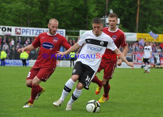 Fußball 3.Bundesliga 38. Spieltag SV Sandhausen gegen 1.Fc Heidenheim 05.05.2012 (© Kraichgausport / Loerz)