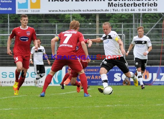 Fußball 3.Bundesliga 38. Spieltag SV Sandhausen gegen 1.Fc Heidenheim 05.05.2012 (© Kraichgausport / Loerz)