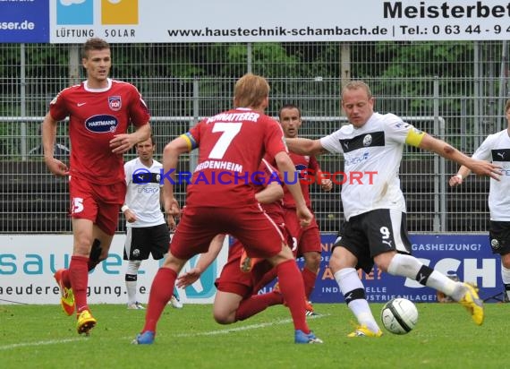 Fußball 3.Bundesliga 38. Spieltag SV Sandhausen gegen 1.Fc Heidenheim 05.05.2012 (© Kraichgausport / Loerz)