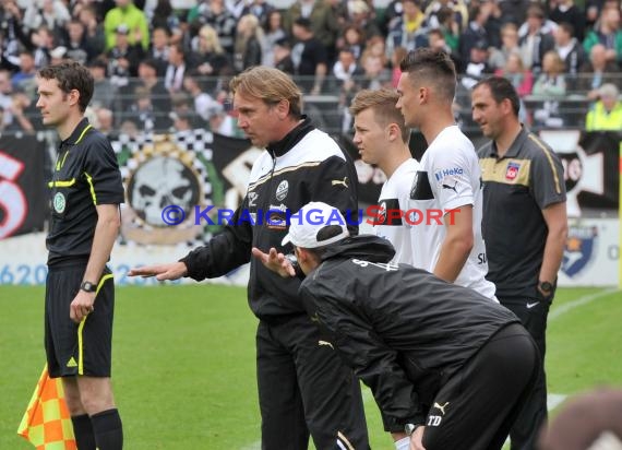 Fußball 3.Bundesliga 38. Spieltag SV Sandhausen gegen 1.Fc Heidenheim 05.05.2012 (© Kraichgausport / Loerz)