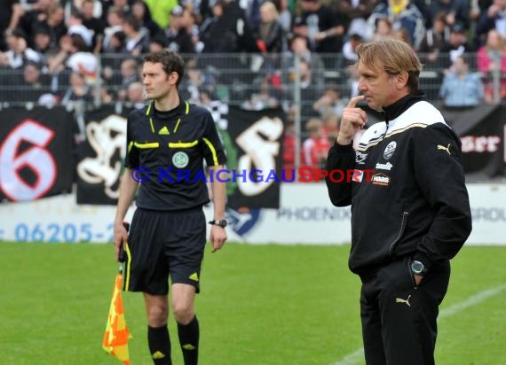 Fußball 3.Bundesliga 38. Spieltag SV Sandhausen gegen 1.Fc Heidenheim 05.05.2012 (© Kraichgausport / Loerz)