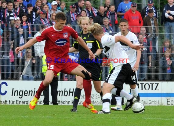 Fußball 3.Bundesliga 38. Spieltag SV Sandhausen gegen 1.Fc Heidenheim 05.05.2012 (© Kraichgausport / Loerz)