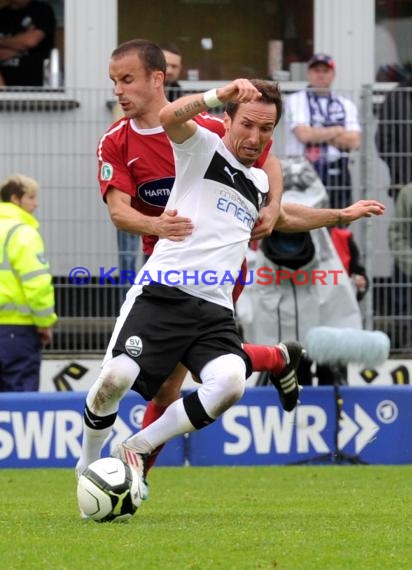 Fußball 3.Bundesliga 38. Spieltag SV Sandhausen gegen 1.Fc Heidenheim 05.05.2012 (© Kraichgausport / Loerz)