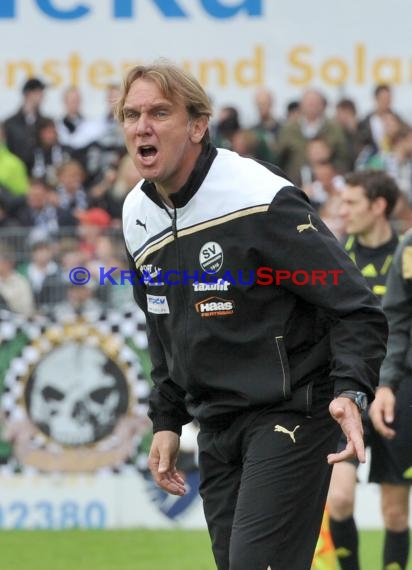 Fußball 3.Bundesliga 38. Spieltag SV Sandhausen gegen 1.Fc Heidenheim 05.05.2012 (© Kraichgausport / Loerz)