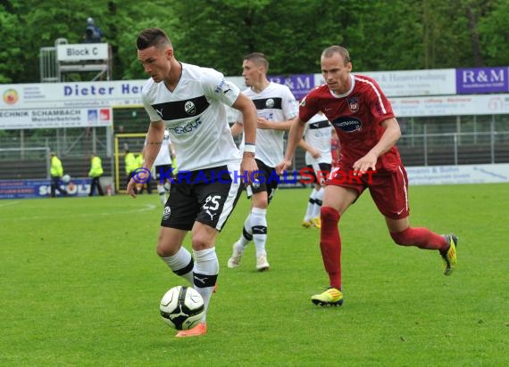 Fußball 3.Bundesliga 38. Spieltag SV Sandhausen gegen 1.Fc Heidenheim 05.05.2012 (© Kraichgausport / Loerz)