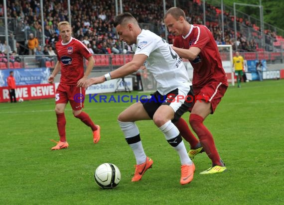 Fußball 3.Bundesliga 38. Spieltag SV Sandhausen gegen 1.Fc Heidenheim 05.05.2012 (© Kraichgausport / Loerz)