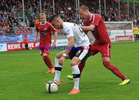 Fußball 3.Bundesliga 38. Spieltag SV Sandhausen gegen 1.Fc Heidenheim 05.05.2012 (© Kraichgausport / Loerz)