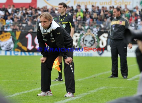 Fußball 3.Bundesliga 38. Spieltag SV Sandhausen gegen 1.Fc Heidenheim 05.05.2012 (© Kraichgausport / Loerz)