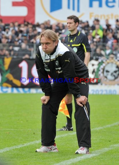 Fußball 3.Bundesliga 38. Spieltag SV Sandhausen gegen 1.Fc Heidenheim 05.05.2012 (© Kraichgausport / Loerz)