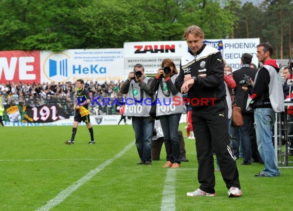 Fußball 3.Bundesliga 38. Spieltag SV Sandhausen gegen 1.Fc Heidenheim 05.05.2012 (© Kraichgausport / Loerz)