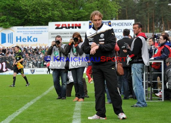 Fußball 3.Bundesliga 38. Spieltag SV Sandhausen gegen 1.Fc Heidenheim 05.05.2012 (© Kraichgausport / Loerz)