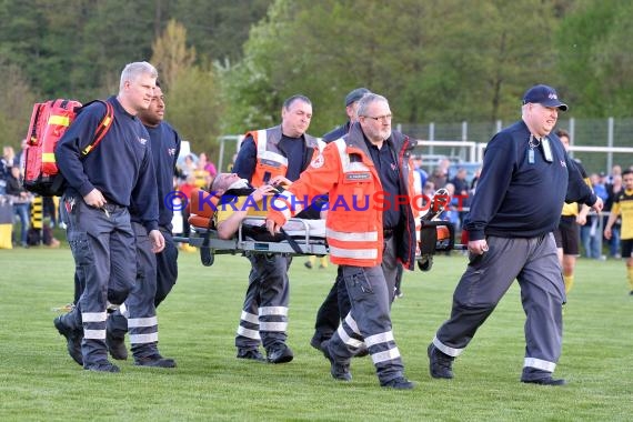 Krombacher Kreispokal Sinsheim Endspiel SG Waibstadt vs TSV Treschklingen 04.05.2016 (© Siegfried)