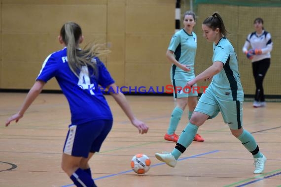 Badische Futsal Meisterschaften der Frauen - Qualifikationsturnier in Gemmingen 25.01.2020 (© Siegfried Lörz)