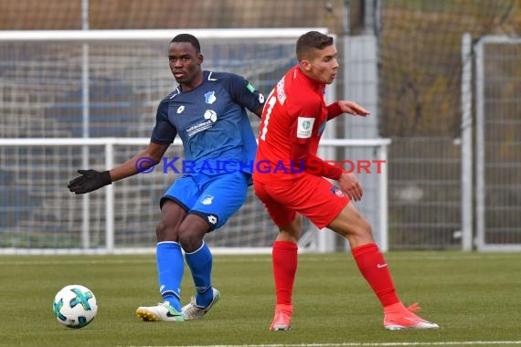 A-Junioren Bundesliga Süd/Südwest TSG Hoffenheim vs 1. FC Heidenheim 09.12.2017 (© Kraichgausport / Loerz)