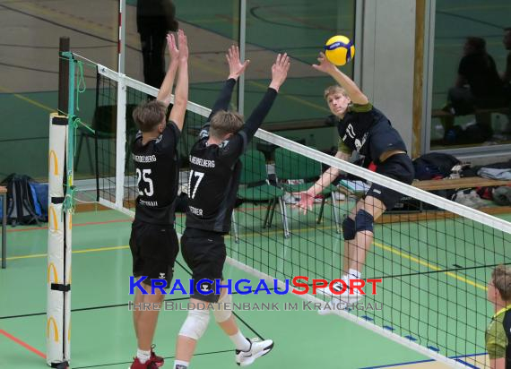 Oberliga-Volleyball-SG-Sinsheim/Helmstadt-vs-SG-Heidelberg-2 (© Siegfried Lörz)