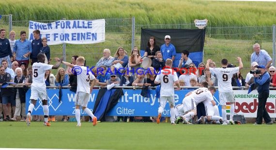 Kürnbach gegen FC Bammental Relegation Landesliga14.06.2014 in Rohrbach/S (© Siegfried)