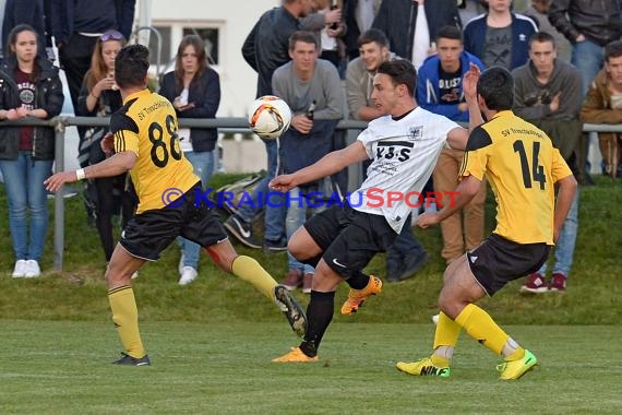 Krombacher Kreispokal Sinsheim Endspiel SG Waibstadt vs TSV Treschklingen 04.05.2016 (© Siegfried)