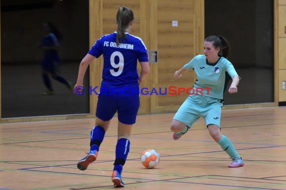 Badische Futsal Meisterschaften der Frauen - Qualifikationsturnier in Gemmingen 25.01.2020 (© Siegfried Lörz)