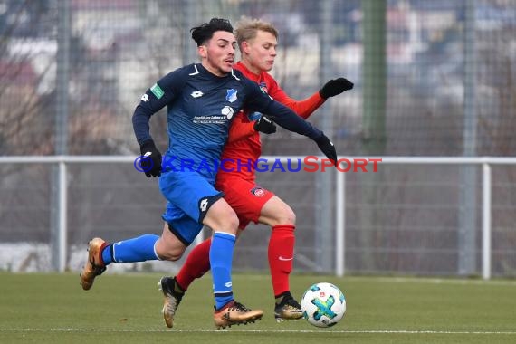 A-Junioren Bundesliga Süd/Südwest TSG Hoffenheim vs 1. FC Heidenheim 09.12.2017 (© Kraichgausport / Loerz)