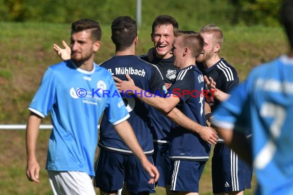 Kreisklasse A VfL Mühlbach vs SV Adelshofen 15.10.2017 (© Kraichgausport / Loerz)