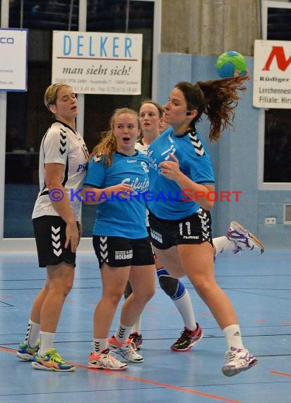 Handball Landesliga Landesliga Frauen Baden Nord TSV Phoenix Steinsfurt - TSV Meckesheim 11.12.2016 (© Siegfried)