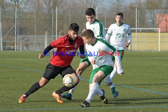 Verbandsliga Nordbaden 17/18 FC Zuzenhausen vs VfB Eppingen 03.03.2018 (© Siegfried Lörz)