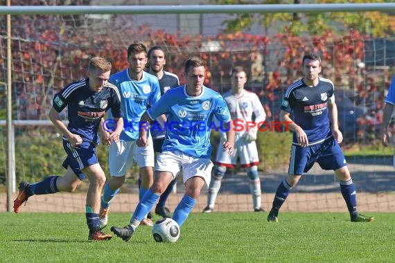 Kreisklasse A VfL Mühlbach vs SV Adelshofen 15.10.2017 (© Kraichgausport / Loerz)