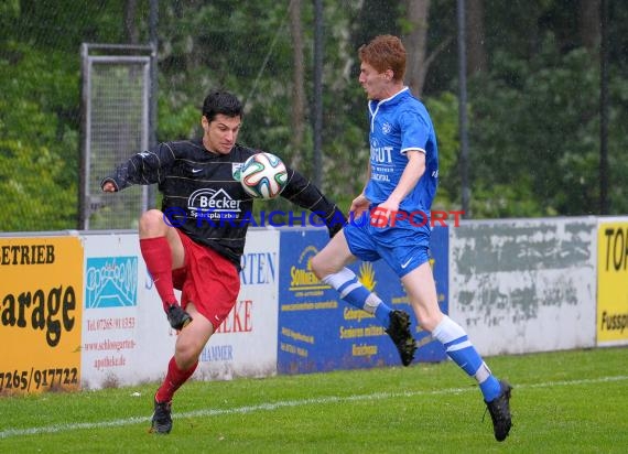 11.05.2014 Landesliga Rhein Neckar TSV Michelfeld gegen FC Zuzenhausen (© Siegfried)