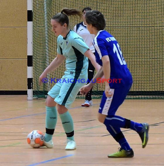 Badische Futsal Meisterschaften der Frauen - Qualifikationsturnier in Gemmingen 25.01.2020 (© Siegfried Lörz)