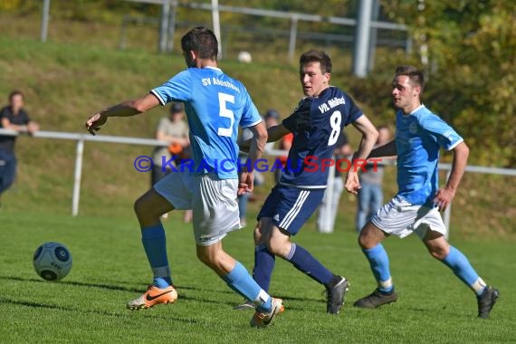 Kreisklasse A VfL Mühlbach vs SV Adelshofen 15.10.2017 (© Kraichgausport / Loerz)