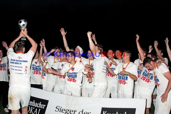 Krombacher Kreispokal Sinsheim Endspile TSV Obergimpern vs VfB Eppingen II 13.05.2015 (© Siegfried)