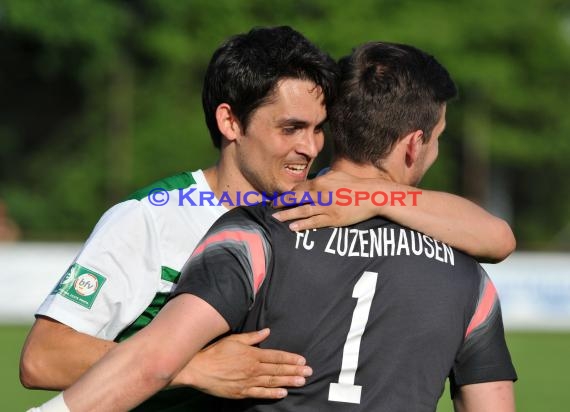 Landesliga Rhein Neckar FC Zuzenhausen vs FV Heddesheim 17.05.201 (© Siegfried)