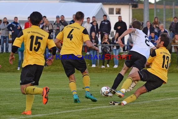 Krombacher Kreispokal Sinsheim Endspiel SG Waibstadt vs TSV Treschklingen 04.05.2016 (© Siegfried)