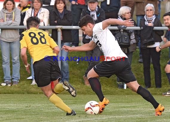 Krombacher Kreispokal Sinsheim Endspiel SG Waibstadt vs TSV Treschklingen 04.05.2016 (© Siegfried)