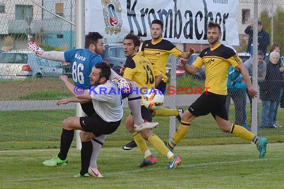 Krombacher Kreispokal Sinsheim Endspiel SG Waibstadt vs TSV Treschklingen 04.05.2016 (© Siegfried)