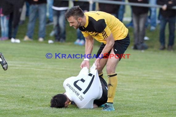 Krombacher Kreispokal Sinsheim Endspiel SG Waibstadt vs TSV Treschklingen 04.05.2016 (© Siegfried)