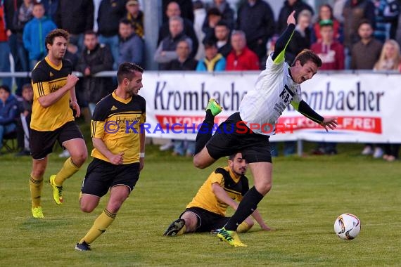 Krombacher Kreispokal Sinsheim Endspiel SG Waibstadt vs TSV Treschklingen 04.05.2016 (© Siegfried)