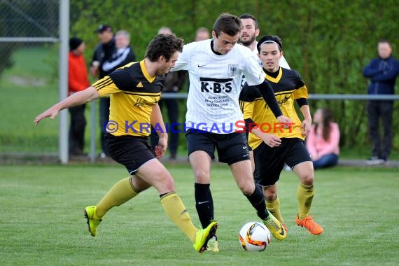 Krombacher Kreispokal Sinsheim Endspiel SG Waibstadt vs TSV Treschklingen 04.05.2016 (© Siegfried)