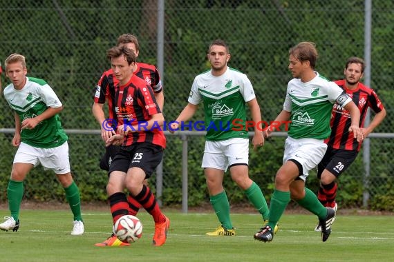 Badischer Pokal FC Zuzenhausen vs SV Spielberg (© Siegfried Lörz)