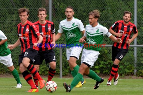 Badischer Pokal FC Zuzenhausen vs SV Spielberg (© Siegfried Lörz)