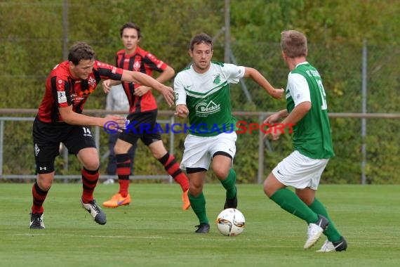 Badischer Pokal FC Zuzenhausen vs SV Spielberg (© Siegfried Lörz)