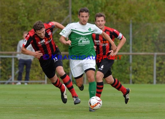 Badischer Pokal FC Zuzenhausen vs SV Spielberg (© Siegfried Lörz)