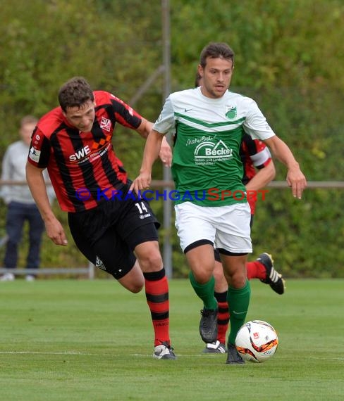 Badischer Pokal FC Zuzenhausen vs SV Spielberg (© Siegfried Lörz)