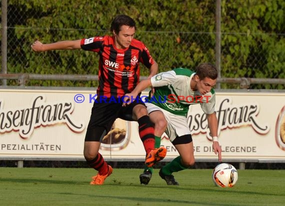 Badischer Pokal FC Zuzenhausen vs SV Spielberg (© Siegfried Lörz)