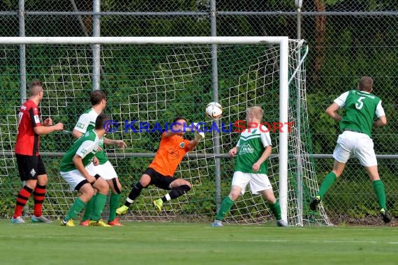 Badischer Pokal FC Zuzenhausen vs SV Spielberg (© Siegfried Lörz)