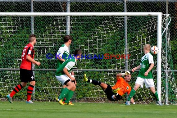 Badischer Pokal FC Zuzenhausen vs SV Spielberg (© Siegfried Lörz)