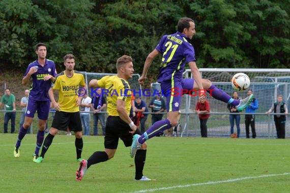 Badischer Pokal TSV Michelfeld vs FC Nöttingen 19.08.2015 (© Siegfried)