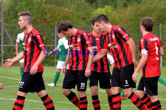 Badischer Pokal FC Zuzenhausen vs SV Spielberg (© Siegfried Lörz)