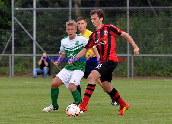 Badischer Pokal FC Zuzenhausen vs SV Spielberg (© Siegfried Lörz)